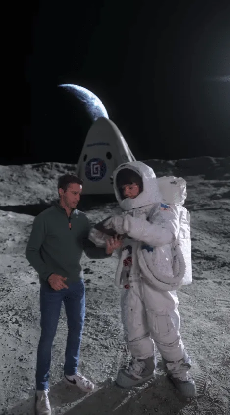 Faking a Moon Landing for MrBeast’s Feastables
